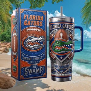 Florida Gators “The Swamp” 3D Sculpted Stadium Edition 40oz Tumbler