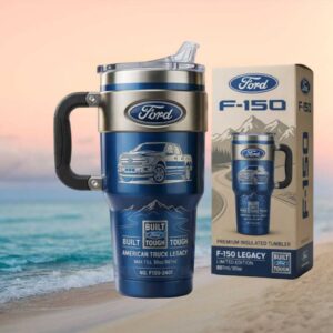 Ford F 150 Legacy Built Tough 30oz Insulated Tumbler with Handle