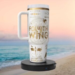 Fourth Wing Basgiath War College Basgiath Edition 40oz Engraved Tumbler