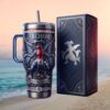 Stranger Things Demogorgon 40oz Tumbler with Icons & Charms Stranger Things Demogorgon 40oz Tumbler with Icons & Charms
