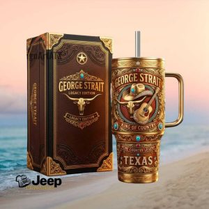 George Strait King of Country Texas Legacy Edition 40oz Tumbler