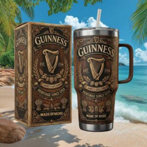 Guinness St. James’s Gate Dublin Heritage Faux Wood “Made Of More” Tumbler Guinness St. James’s Gate Dublin Heritage Faux Wood “Made Of More” Tumbler