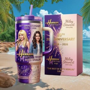 Hannah Montana 20th Anniversary Best of Both Worlds Edition Tumbler Hannah Montana 20th Anniversary Best of Both Worlds Edition Tumbler