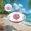 Miami Hurricanes 2026 National Championship Football Helmet Ornament Miami Hurricanes 2026 National Championship Football Helmet Ornament