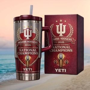 Indiana Hoosiers 2026 College Football National Champions Commemorative Tumbler