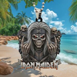 Iron Maiden Eddie “The Trooper” Rock On Heavy Metal Car Ornament Iron Maiden Eddie “The Trooper” Rock On Heavy Metal Car Ornament