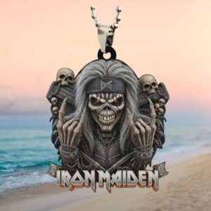 Iron Maiden Eddie “The Trooper” Rock On Heavy Metal Car Ornament