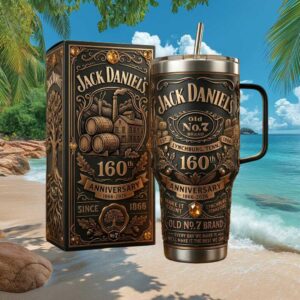 Jack Daniel’s 160th Anniversary 1866 2026 Old No. 7 Brand Limited Edition Tumbler Jack Daniel’s 160th Anniversary 1866 2026 Old No. 7 Brand Limited Edition Tumbler
