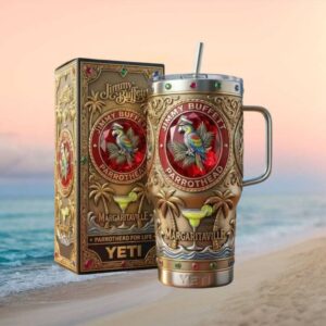 Jimmy Buffett Margaritaville Parrothead For Life Limited Edition Yeti Tumbler