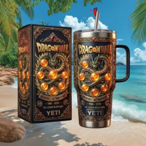 Limited Edition Dragon Ball 40th Anniversary Shenron 7 Dragon Balls 40oz Tumbler Limited Edition Dragon Ball 40th Anniversary Shenron 7 Dragon Balls 40oz Tumbler