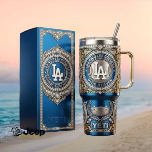 Los Angeles Dodgers Blue Heaven National League Baseball Yeti Style Tumbler