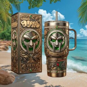 MF DOOM “All Caps” Operation Doomsday Mask Tribute Luxury Engraved Tumbler MF DOOM “All Caps” Operation Doomsday Mask Tribute Luxury Engraved Tumbler