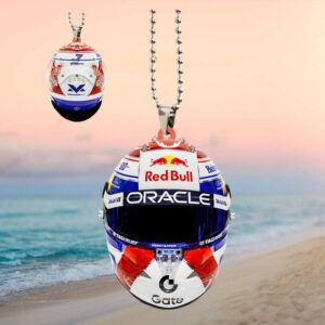 Max Verstappen Red Bull Racing F1 Helmet Car Hanging Ornament