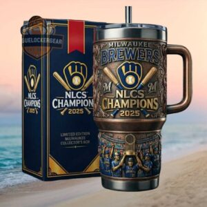 Milwaukee Brewers 2025 NLCS Champions Limited Edition Collector’s Tumbler