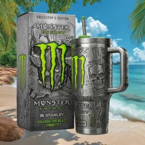 Monster Energy Unleash The Beast Collector’s Edition 40oz Steel Tumbler