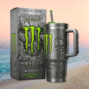Monster Energy Unleash The Beast Collector’s Edition 40oz Steel Tumbler