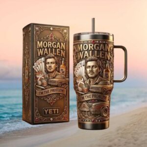 Morgan Wallen I’m The Problem Whiskey & Country Music Fan 40oz Tumbler