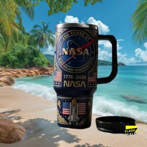 NASA 250 Years of American Innovation 1776 2026 Commemorative Tumbler
