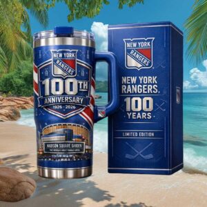 New York Rangers 100th Anniversary Madison Square Garden Limited Edition Tumbler