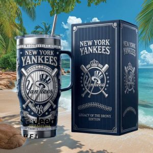 New York Yankees Legacy of the Bronx Edition Insulated Travel Tumbler