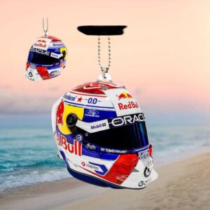 Oracle Red Bull Racing F1 Helmet Rearview Mirror Ornament