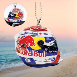 Oracle Red Bull Racing F1 Max Verstappen Helmet Car Hanging Ornament