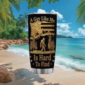 Personalized Bigfoot American Flag Tumbler A Guy Like Me Is Hard To Find Personalized Bigfoot American Flag Tumbler A Guy Like Me Is Hard To Find