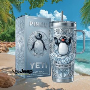 Pingu Noot Noot Arctic Crystal Ice Couture Edition Yeti Style Tumbler