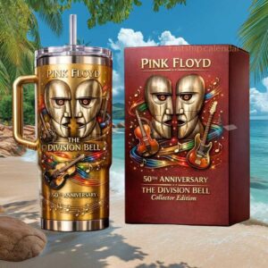 Pink Floyd The Division Bell 50th Anniversary Collector Edition Music Tumbler