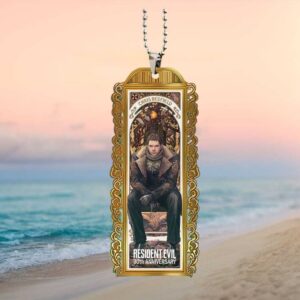 Resident Evil 30th Anniversary Chris Redfield Commemorative Car Ornament