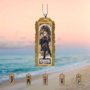 Resident Evil 30th Anniversary Leon S. Kennedy Gold Frame Ornament