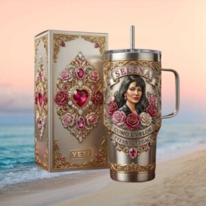Selena Quintanilla “Como La Flor” Eternal Legacy 40oz Tumbler
