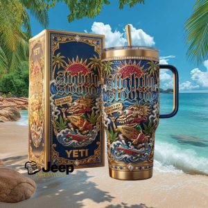 Slightly Stoopid Summer Tour Limited Edition Art Series 40oz Insulated Tumbler with Handle