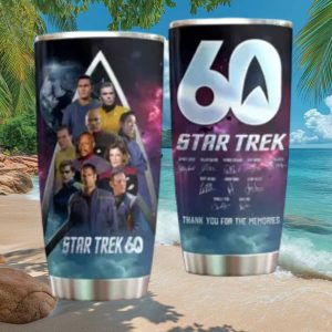 Star Trek 60th Anniversary 1966 2026 Signature Cast Memories Tumbler
