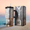 New York Jets Personalized Name Gift Vintage Green Shield 20oz Stainless Steel Insulated Tumbler New York Jets Personalized Name Gift Vintage Green Shield 20oz Stainless Steel Insulated Tumbler