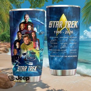 Star Trek Universe 60 Years 1966 2026 Multi Series Cast Tumbler