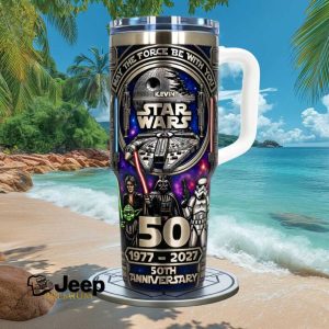 Star Wars 50th Anniversary Limited Edition Millennium Falcon 40oz Tumbler