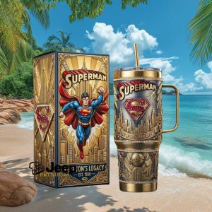 Superman Krypton's Legacy The Man of Tomorrow 40oz Tumbler