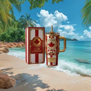Team Canada Olympic Games Maple Leaf Edition Luxury 40oz Tumbler