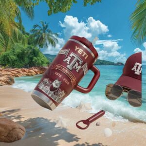Texas A&M Aggies 150th Anniversary 1876 2026 12th Man Edition Tumbler