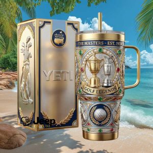 The Masters Golf Legends Augusta National Est 1934 Luxury Tumbler