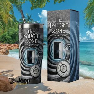 The Twilight Zone 67th Anniversary (1959 2026) Surrealist Dimension Travel Tumbler