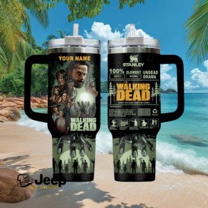 The Walking Dead Rick Grimes Daryl Dixon Personalized 40oz Tumbler