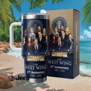 The West Wing 27th Anniversary 1999 2026 Cast Signature Series Insulated Tumbler