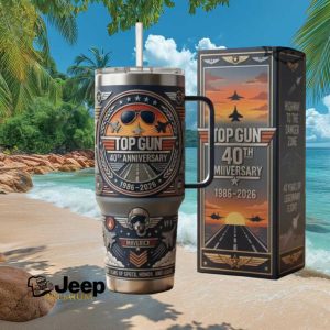 Top Gun 40th Anniversary 1986 2026 Maverick Limited Edition Flight Tumbler