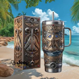 Top Gun Maverick 40th Anniversary 1986 2026 40oz Tumbler
