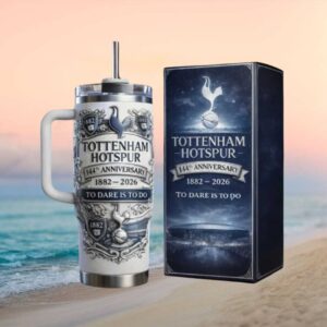 Tottenham Hotspur 144th Anniversary 1882 2026 Limited Edition Tumbler