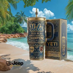 UCLA Bruins 2026 NCAA Women’s Basketball National Champions 40oz Collector Tumbler