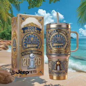 UCLA Bruins 2026 NCAA Women's Basketball National Champions Commemorative Tumbler