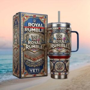 WWE Royal Rumble Road to WrestleMania 2026 London Special Edition Tumbler WWE Royal Rumble Road to WrestleMania 2026 London Special Edition Tumbler